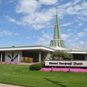 Blessed Sacrament Church Mid Century Modern Midland